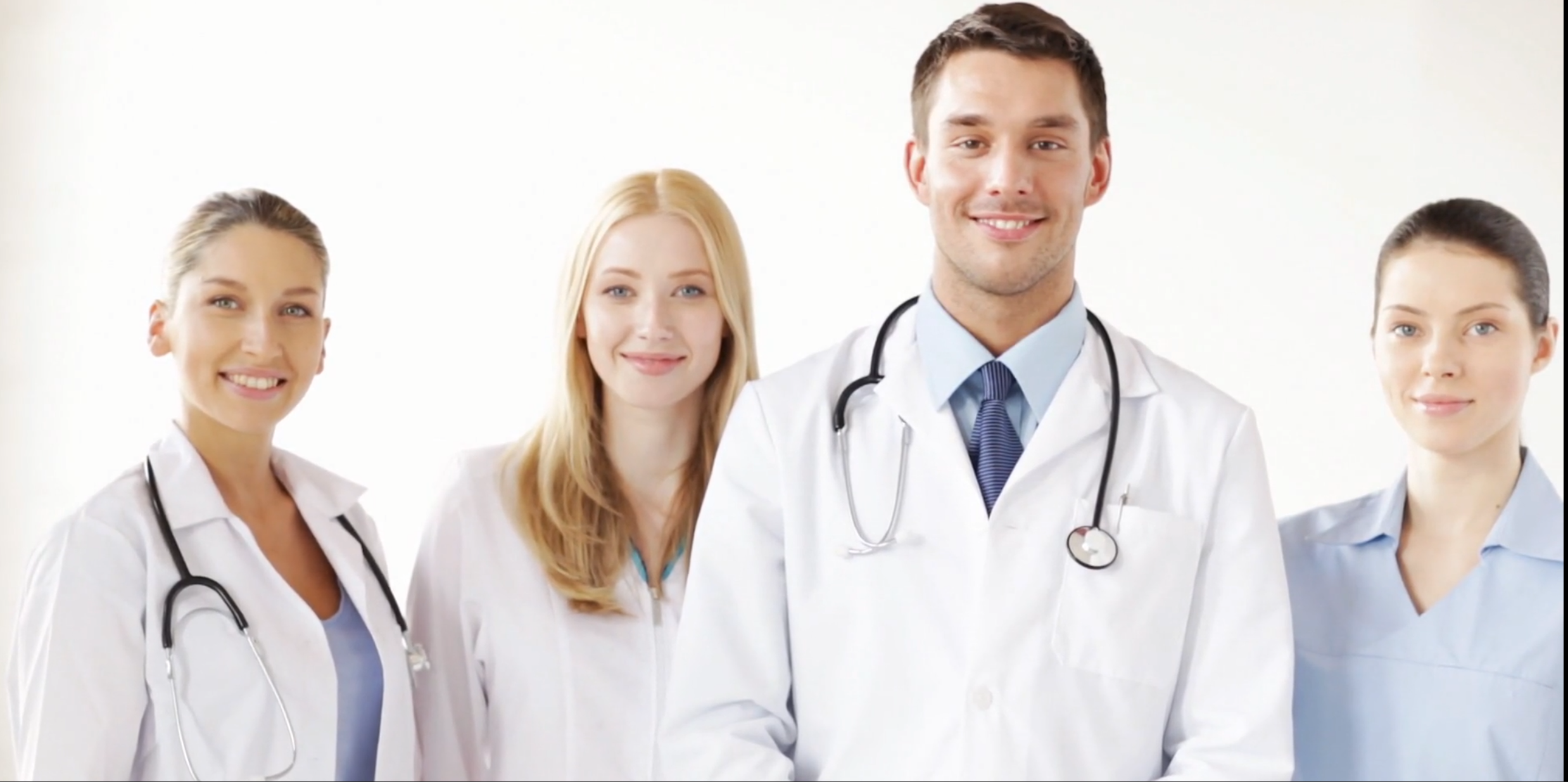 Physician in clinical setting